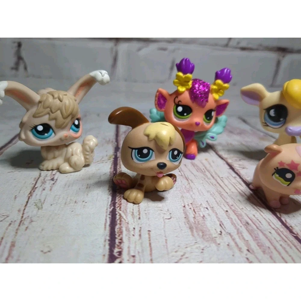 Hasbro LPS Littlest‎ Pet Shop Lot of 6 Figures